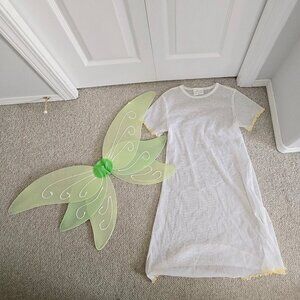 Halloween Costume Fairy Set with Wings Dress